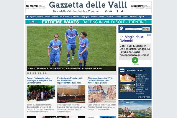 gazzettadellevalli.it site used Gazzetta-delle-valli