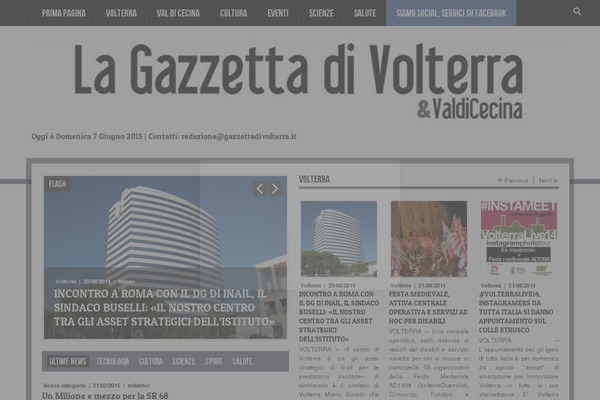 gazzettadivolterra.it site used Great News