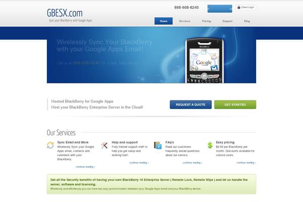 gbesx.com site used Blueline