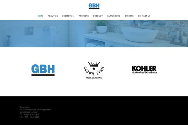 Bridge theme site design template sample
