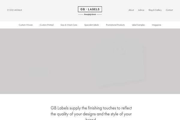 gblabels.co.uk site used Labels