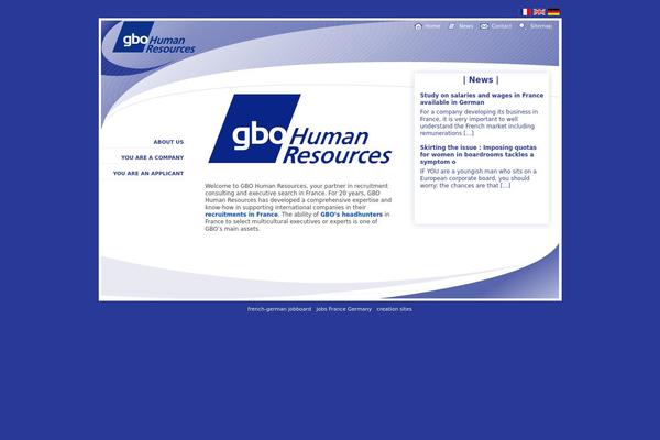 gbo-humanresources.com site used Gbo