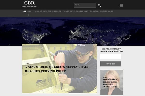 globalbusiness theme websites examples