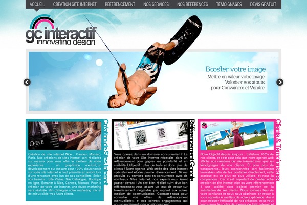 Mystique theme site design template sample