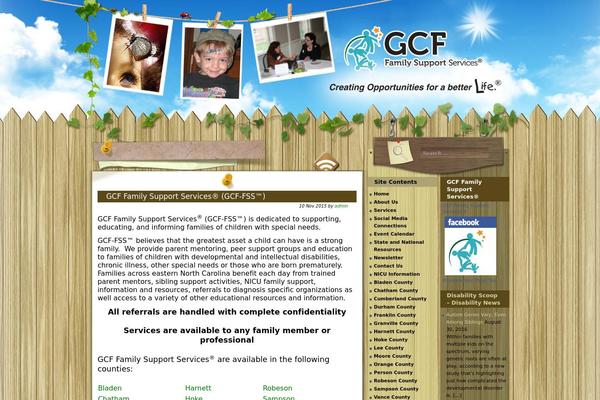 gcffamilysupportservices.org site used Wooden-fence