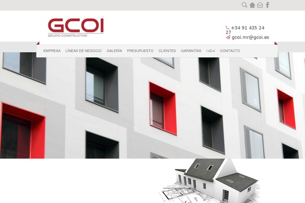 gcoi.es site used Comunicart-responsive