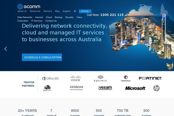 gcomm.com.au site used Gcomm