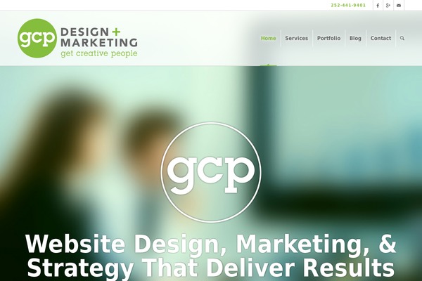 Gcp theme site design template sample
