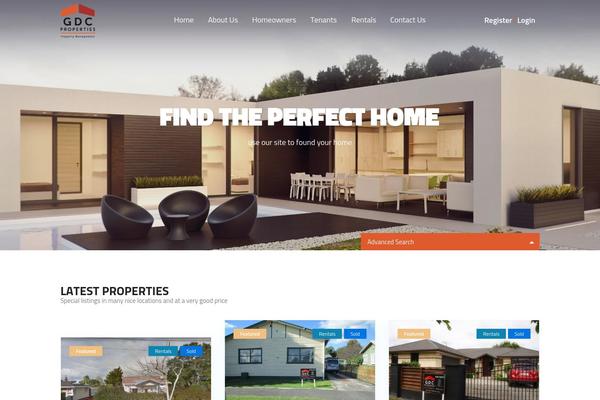 gdcproperties.co.nz site used Residence Child