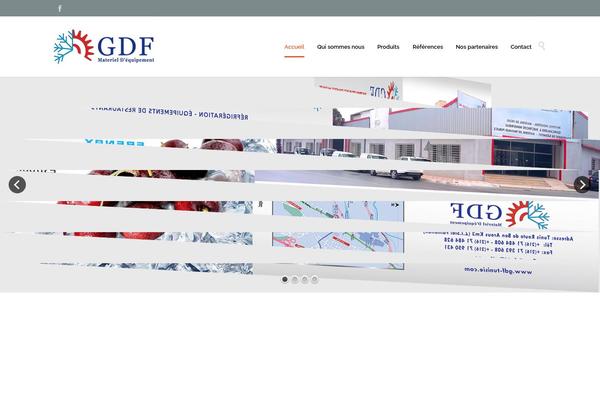 gdf-tunisie.com site used Gdftunisie
