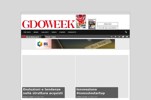 gdoweek.it site used Gdo-newspaper9