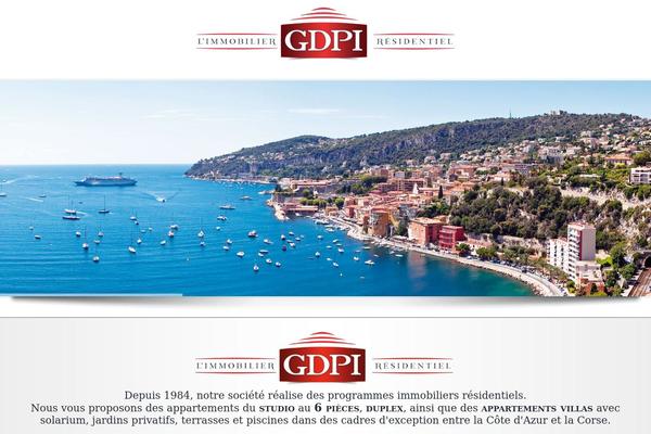gdpi-promotion-immobiliere.com site used Yalin-wp