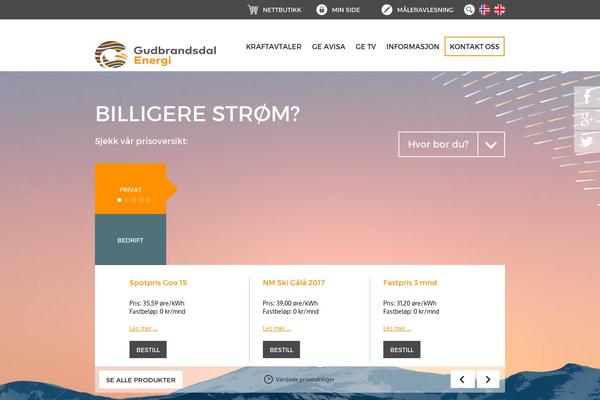 GE WordPress theme, websites list used GE theme GE theme websites examples