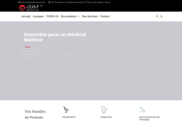 geantmedical.com site used Nordis-child
