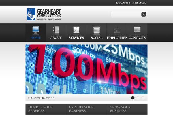 gearheart.com site used Myframework