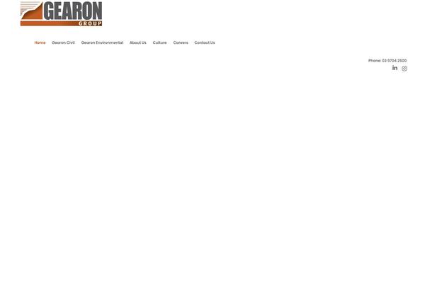 gearon.com.au site used Sedona-child