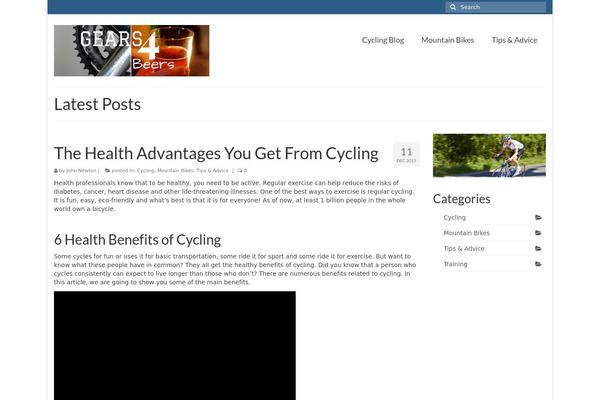Virtue theme site design template sample