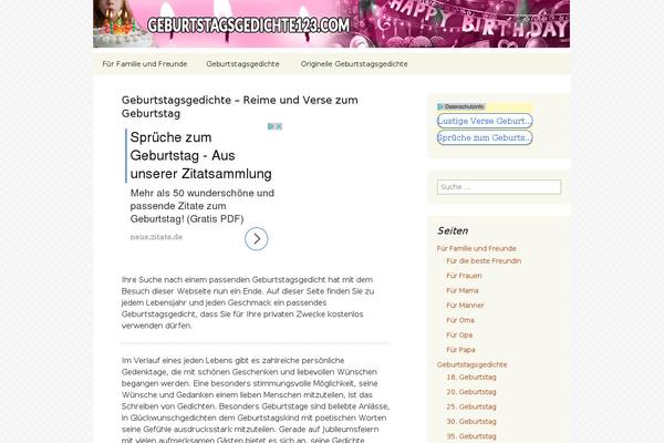 Site using Code Embed plugin