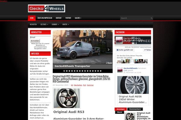 Ecars theme site design template sample