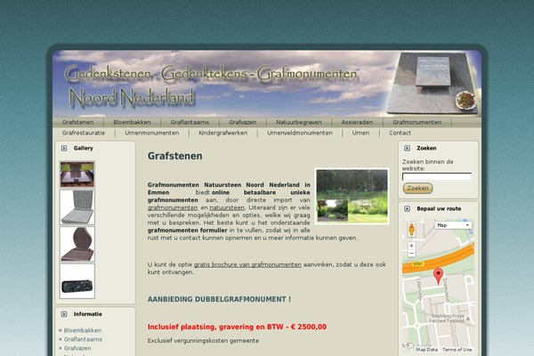 gedenkstenen-grafmonumenten.nl site used Jerv1