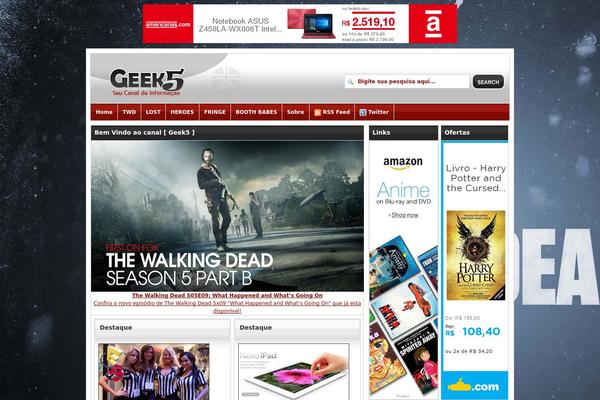 geek5.com.br site used Geek5