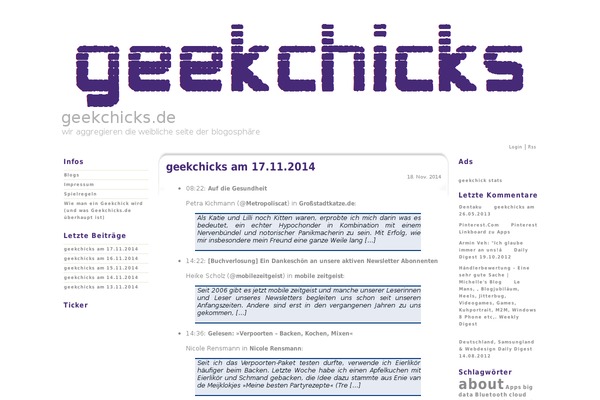 geekchicks.de site used Aargau_german