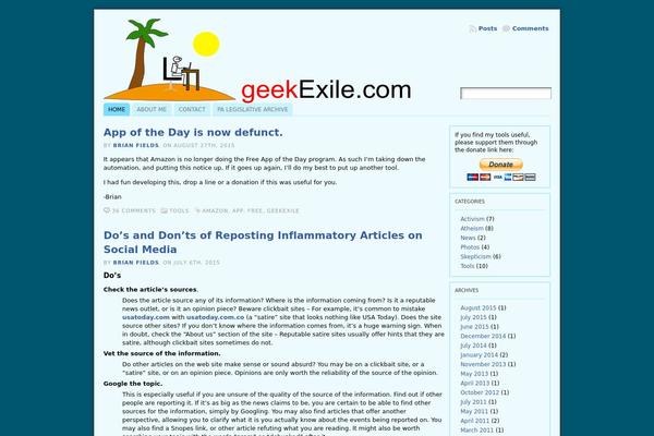 Atahualpa theme site design template sample