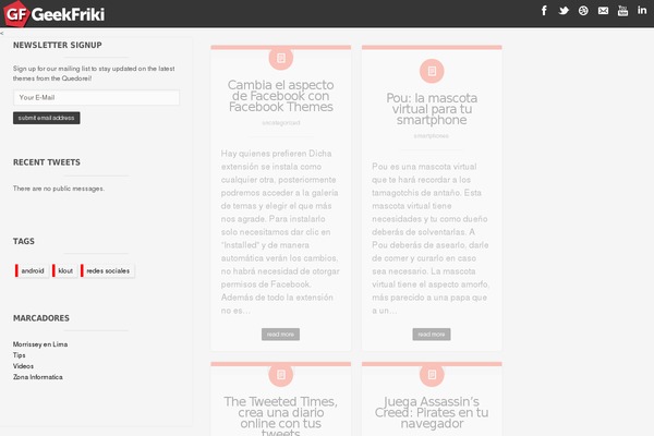 Liquidfolio theme site design template sample