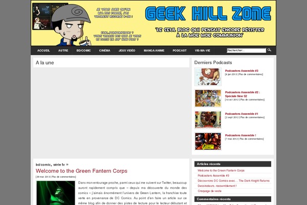 geekhillzone.fr site used Arthemiafr