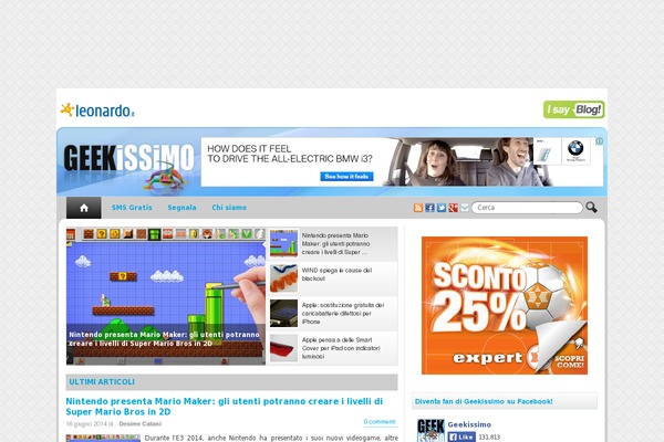 geekissimo.com site used Isaytheme2012