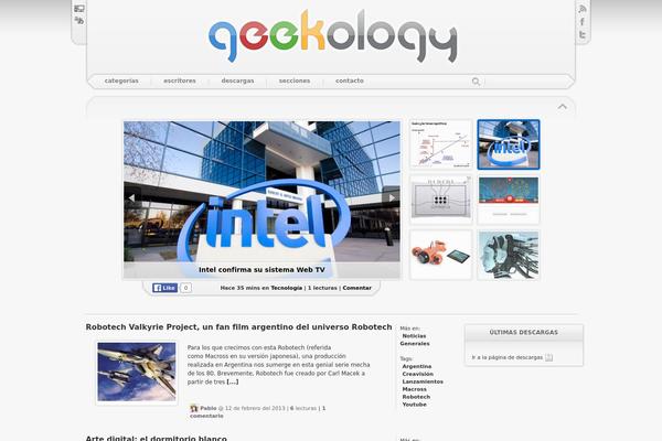 geekology.com.ar site used Geekology