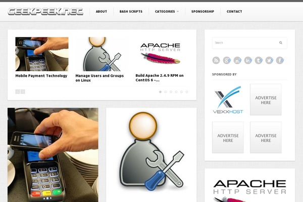 Chirps theme site design template sample