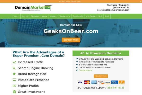 geeksonbeer.com site used Veggie Lite