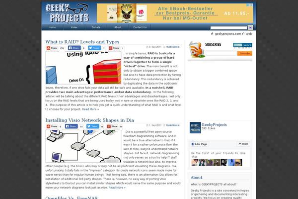 geekyprojects.com site used Geekyprojects