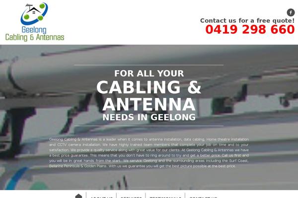geelongcablingandantennas.com site used Geelong