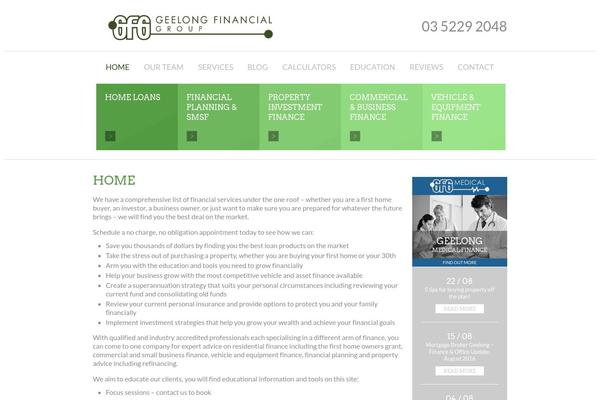 geelongfinancial.com.au site used Geelongfinancialgroup