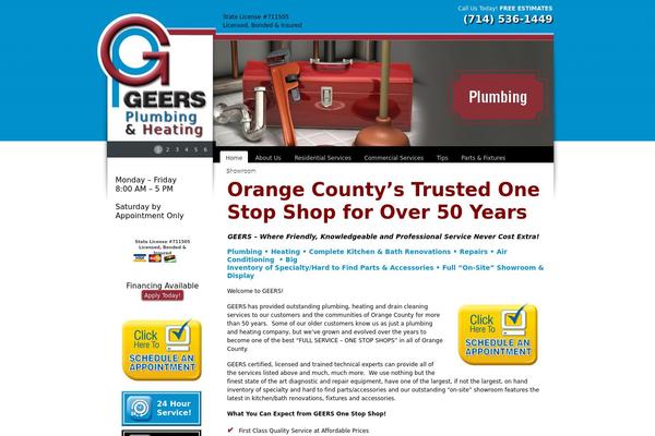 geersplumbing.com site used Custom_geers