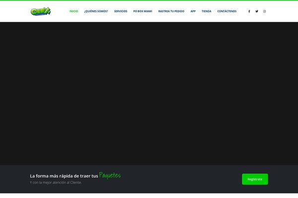 Porto theme site design template sample