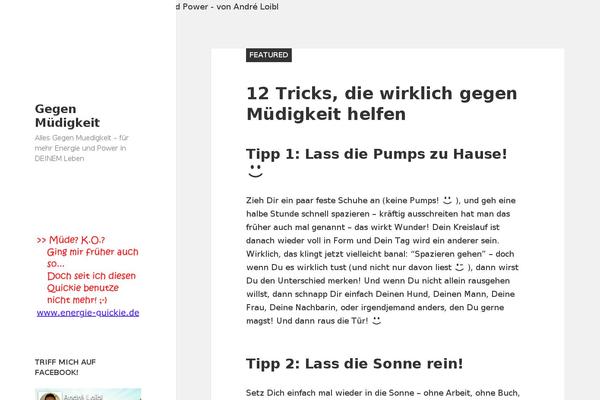 Focusblog theme site design template sample