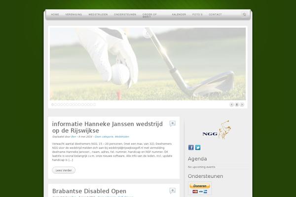 gehandicaptengolf.nl site used Wp_theme