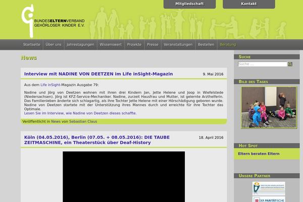 gehoerlosekinder.de site used Bev-theme