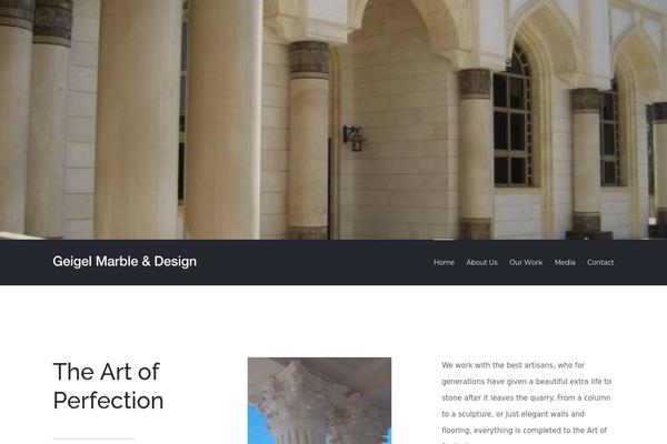 Avada theme site design template sample
