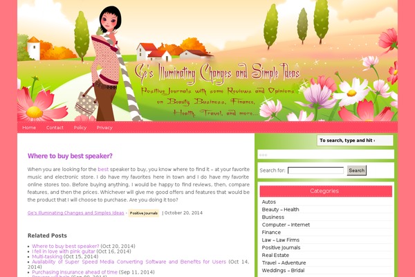 geilluminatingchange.com site used Beauapplesprose