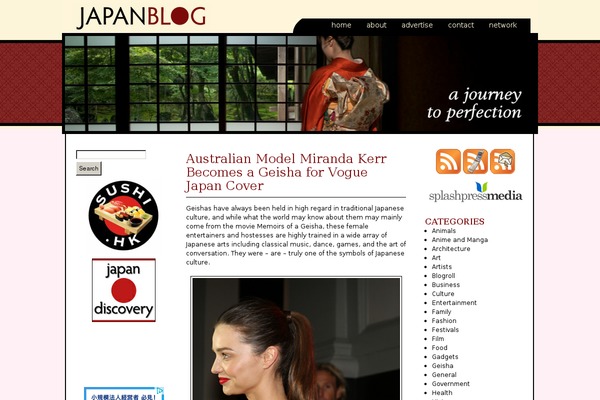 geishablog.com site used Japan