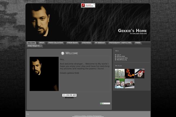 gekkie.be site used Gekkie_design