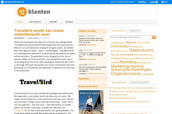 gekopklanten.nl site used Gekopklanten-v2