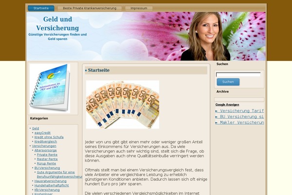 geld-und-versicherung.com site used Orchidee_sand