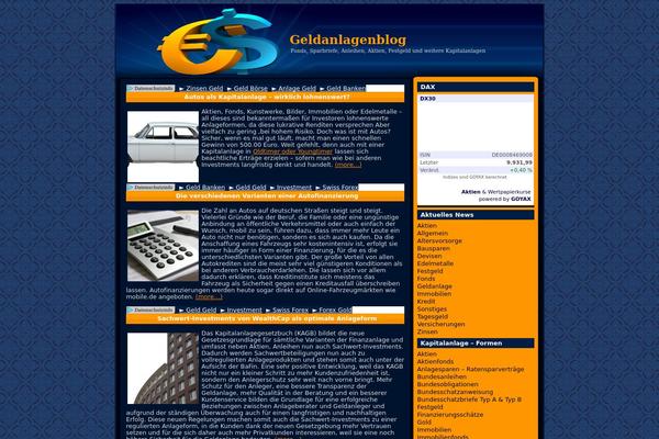 Cashflow101 theme site design template sample
