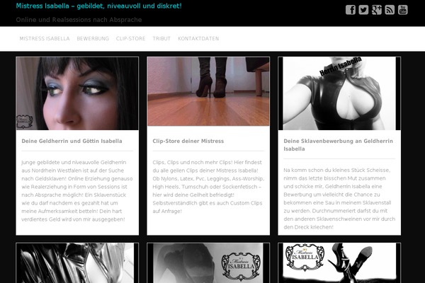 Inkness theme site design template sample