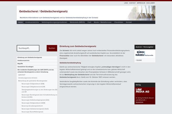 geldwaescherei.ch site used Law